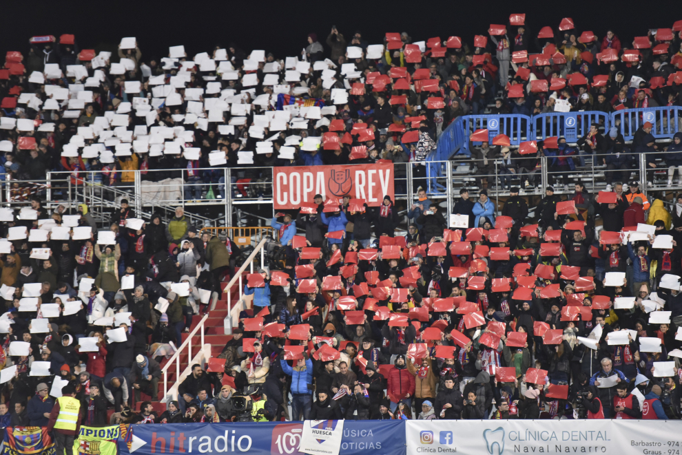 La Haza A Del Ud Barbastro Ante El Barcelona En Un Partido Hist Rico