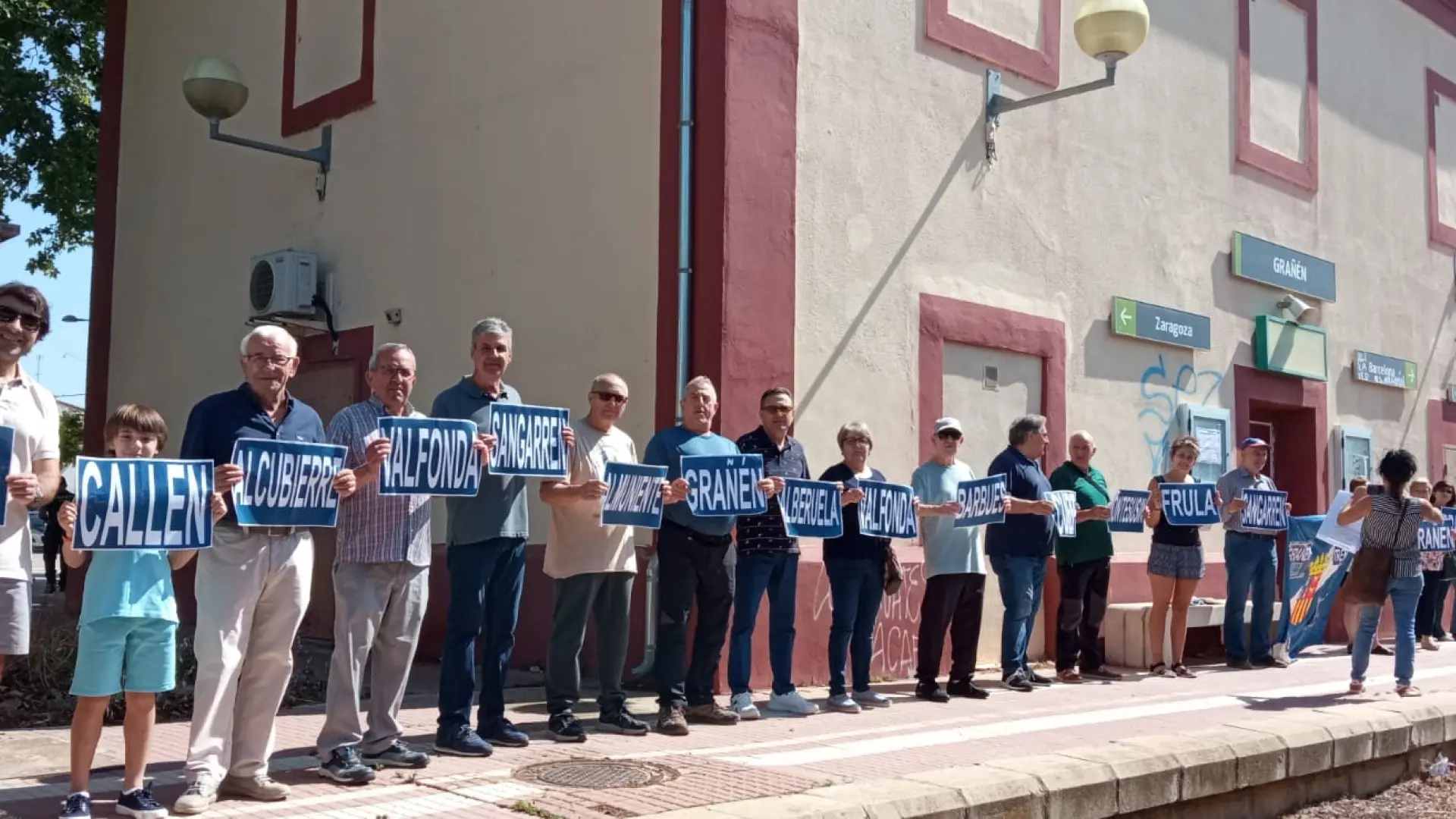 Vuelven A Reivindicar El Tren De Bin Far A L Rida Y El De Zaragoza A