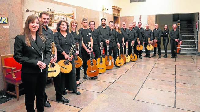 La Orquesta de Pulso y Púa ‘Atenea’.