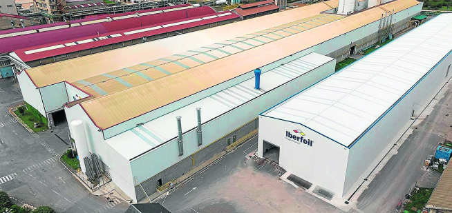 Instalaciones de Iberfoil en Sabiñánigo.