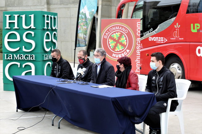 Rueda de prensa del Bada Huesca.