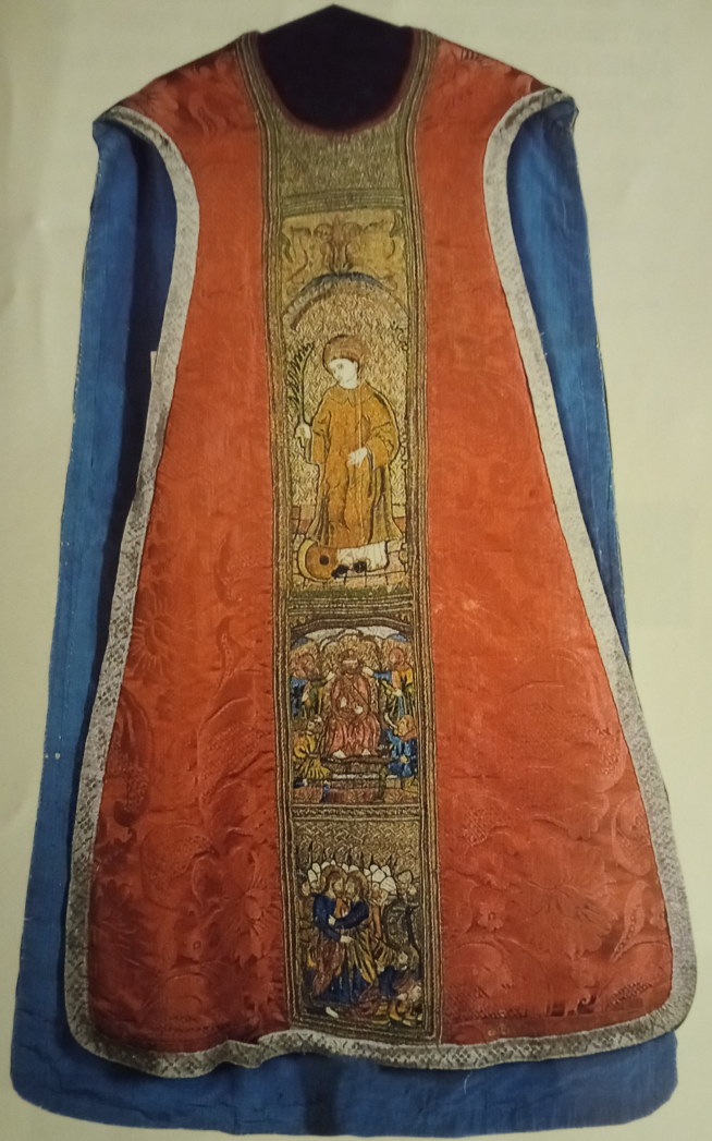 Casulla del árbol de Jesé, de Roda de Isábena.