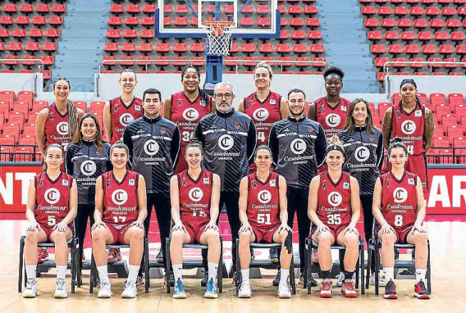 El equipo Casademont Zaragoza.