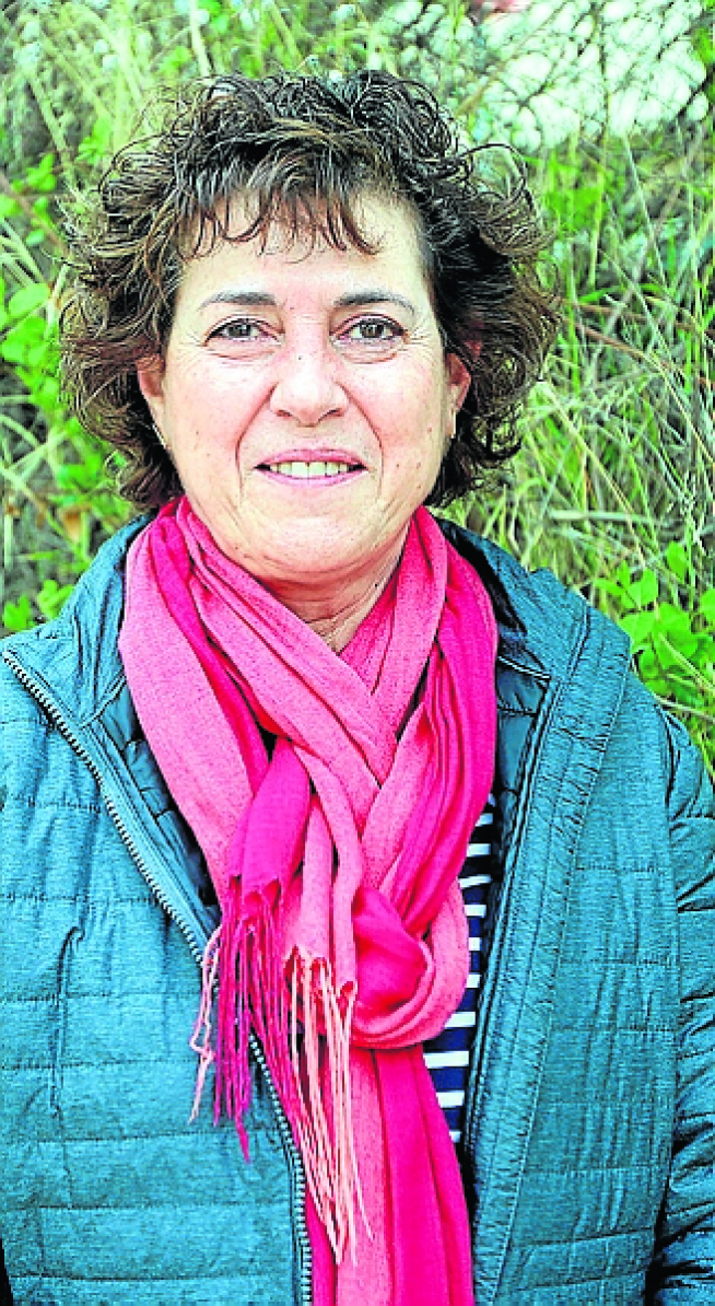 Clementina Sallán Costa, voluntaria.