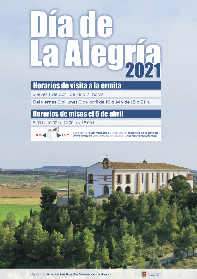 Cartel Día de La Alegría 2021. FOTO