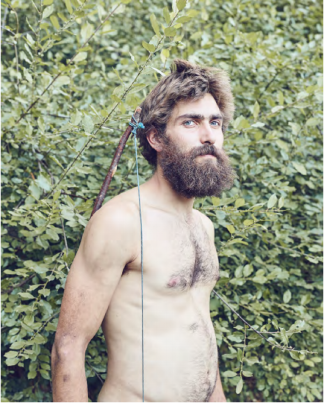 Una de las fotografías de la serie ‘Wood stories’, creada en Francia.