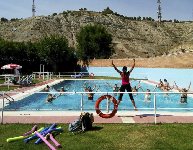 Aquazumba en La Almolda.