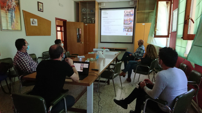 Otra reunión en Salesianos de Monzón