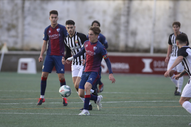 Manu Rico es el que lleva los galones de capitán en el juvenil azulgrana.