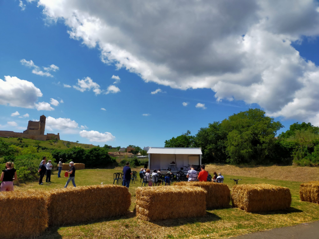 En la zona exterior se sucedieron las actividades paralelas a la exposición.