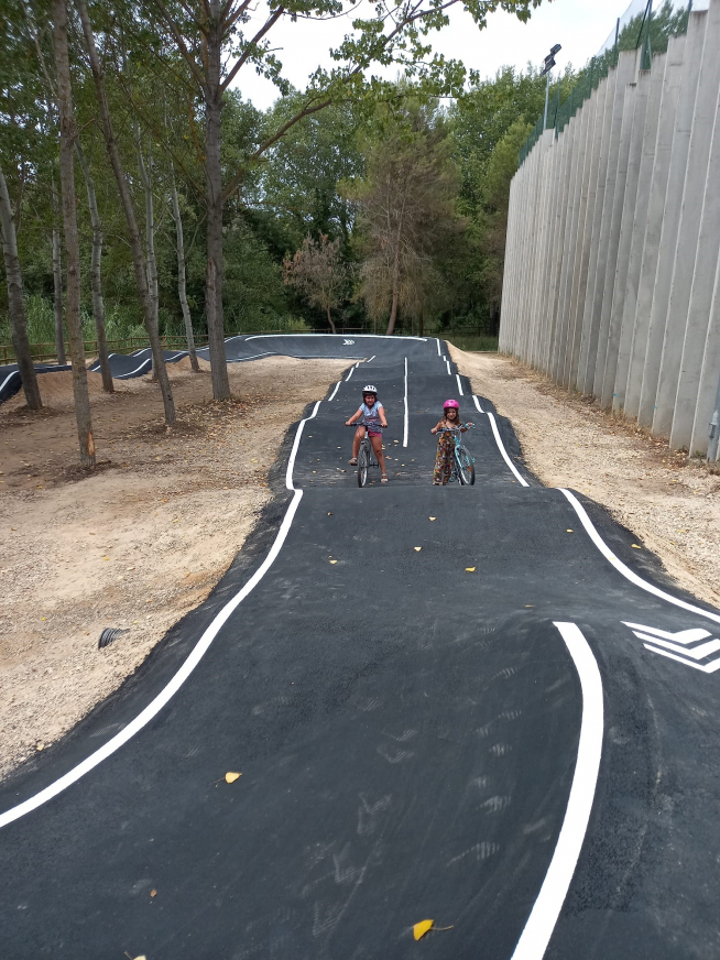 Pump Track en Pozán de Vero