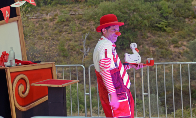 Civi-Civiac sorprendió al público de Buera con una propuesta diferente