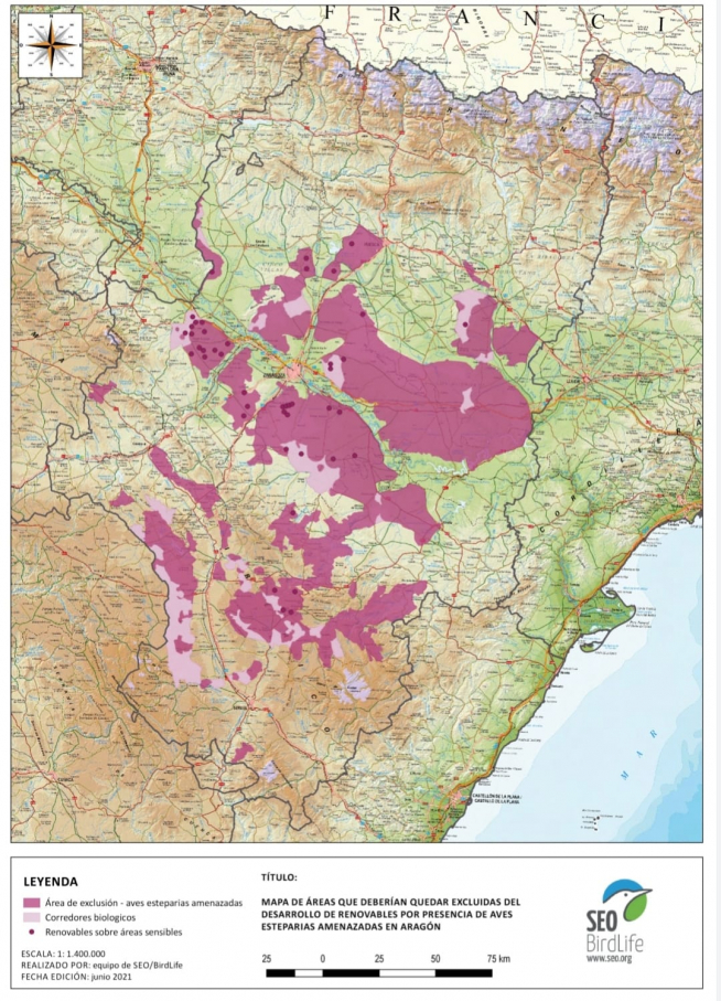 Mapa áreas que deberían excluirse