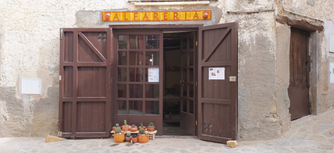 Fachada de Alfarería Benabarre