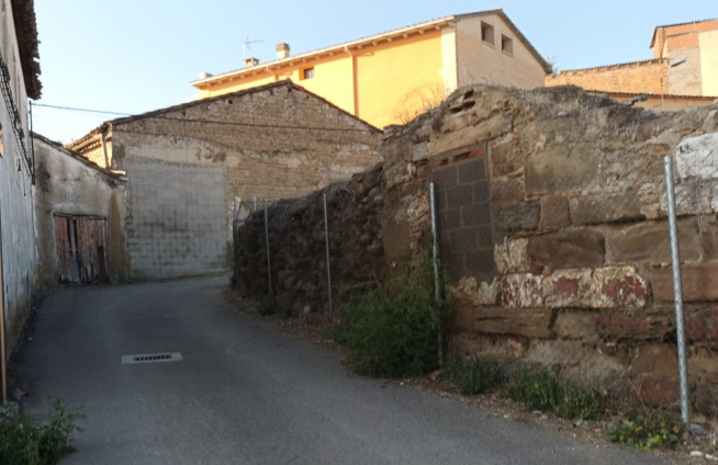 Calle Pico del Alba de Barbastro.