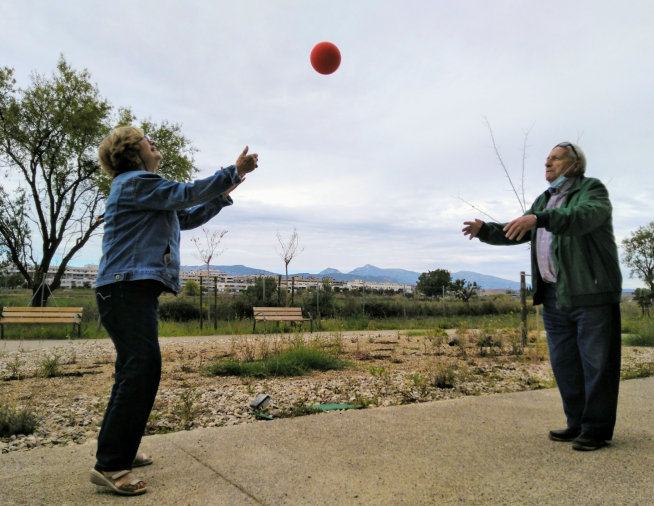 La gerontogimnasia es una de las actividades organizadas por el centro.