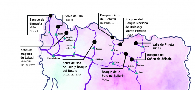 Mapa del recorrido.