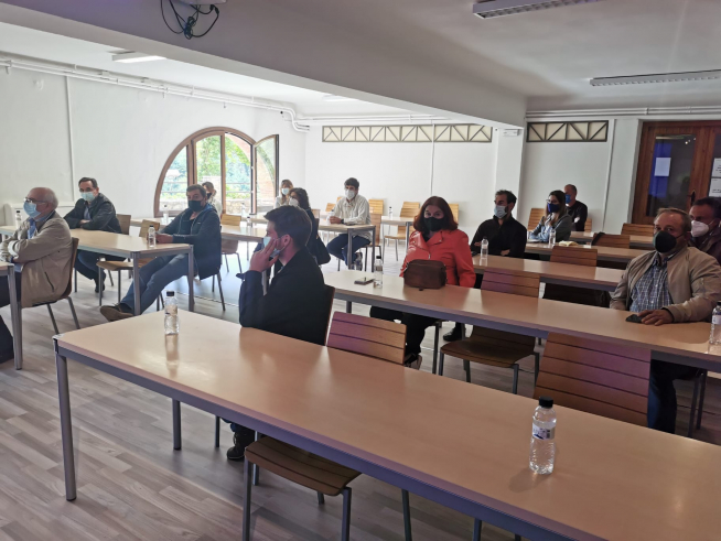 Otra imagen de la reunión.