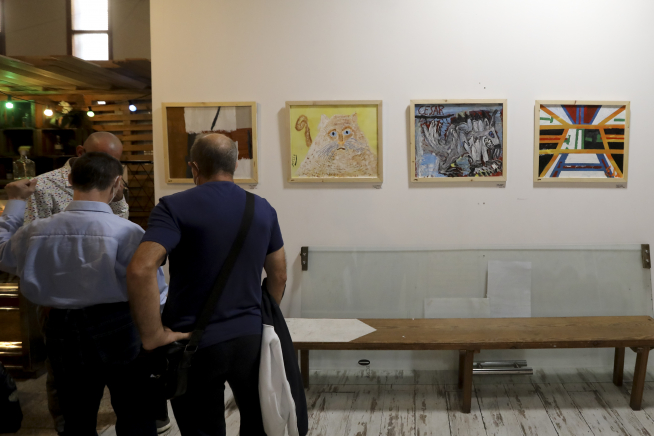 Algunos de los variados cuadros que se pueden visitar en la exposición.