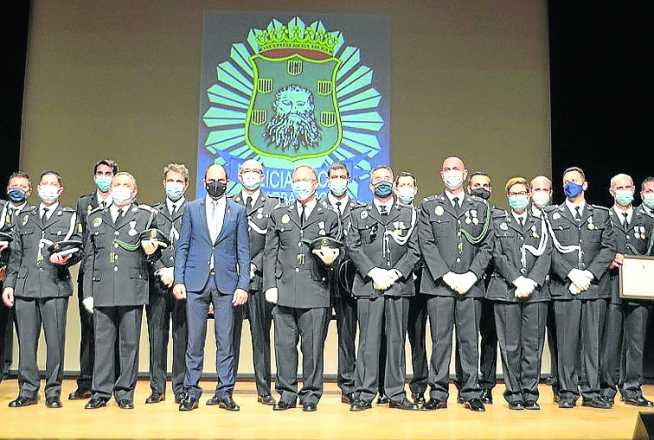 Los integrantes del cuerpo en 2020.