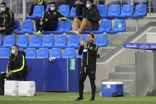Michel dirigió al Huesca en su último ascenso a Primera.