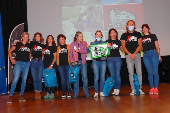 Homenaje al voluntariado del club ofrecido el sábado por la tarde en el Palacio de Congresos de Jaca.