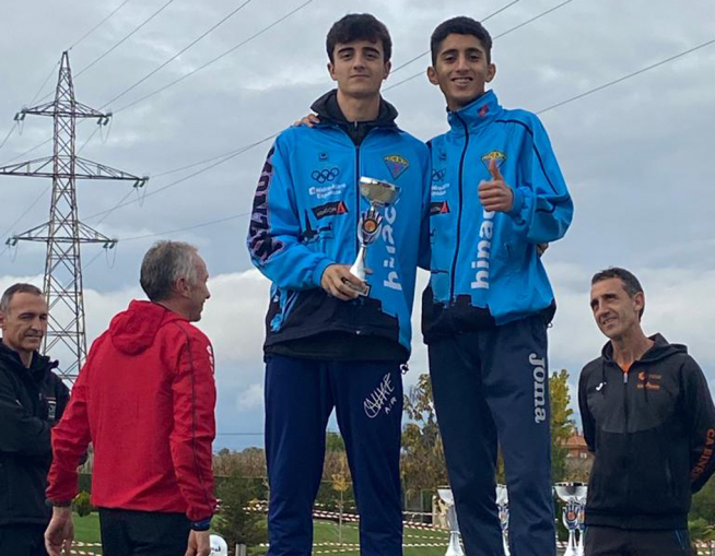 Pol Oriach y Jehad Janati, de Hinaco, primero y segundo Sub-20.