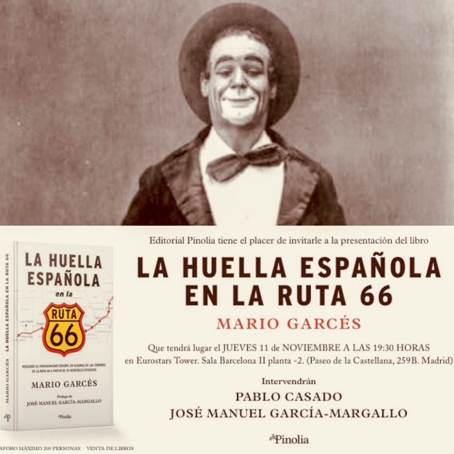 El escritor jacetano destaca en el libro la figura del altoaragonés Marcelino Orbés, el mejor payaso del mundo.