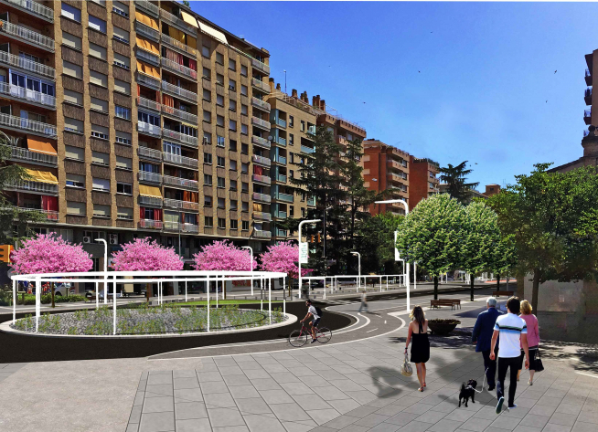 Imagen del proyecto urbanístico.