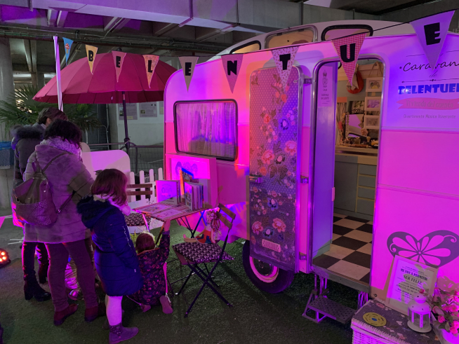 La caravana de Belentuela estuvo en la feria.