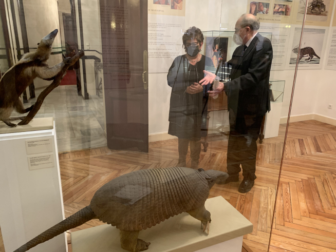 Inauguración de la exposición “Félix de Azara. Naturaleza y medicina”.
