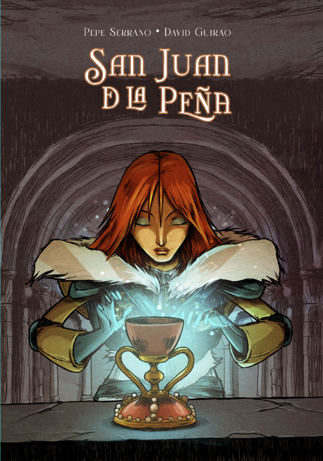 Portada del cómic sobre el monasterio que ha escrito Pepe Serrano e ilustrado David Guirao.