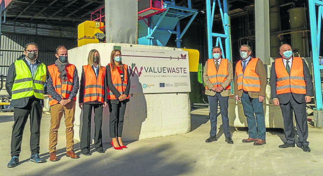 Planta piloto del proyecto europeo Valuewaste en Murcia.