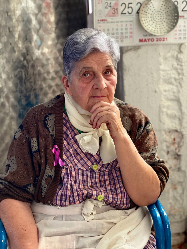 La Luisita, retrato firmado por Fran Puy Morales.