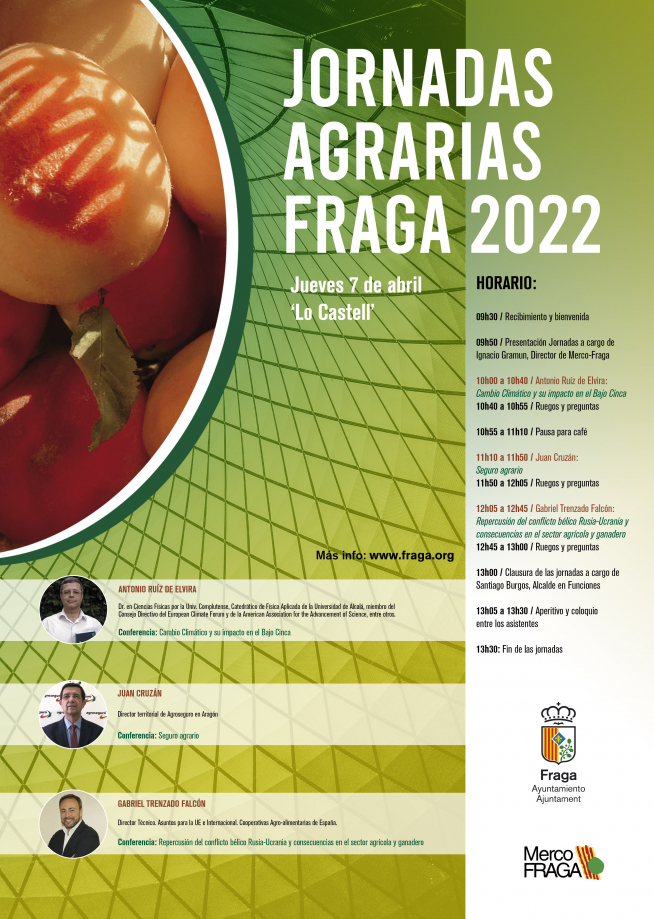 Cartel de las jornadas.
