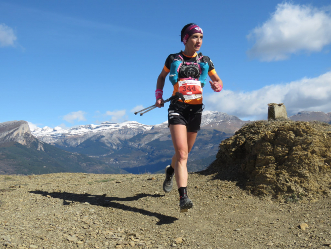 Sonia López se impuso en la Trail sobre una distancia de 32 kilómetros.