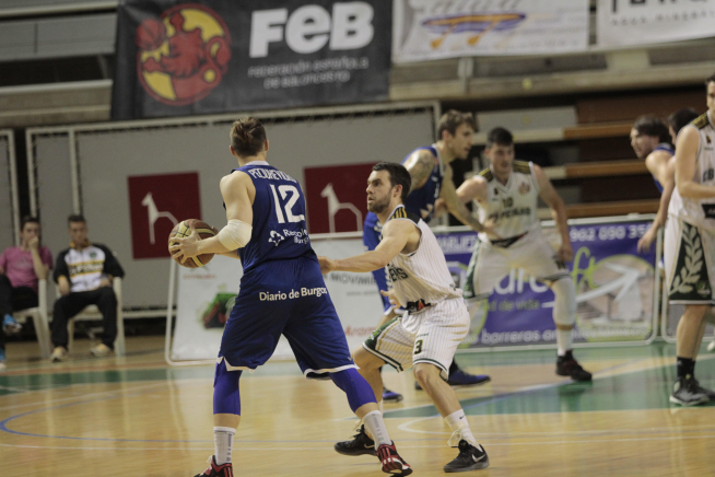 Uno de los partidos de playoff ante Burgos en la temporada 15-16.