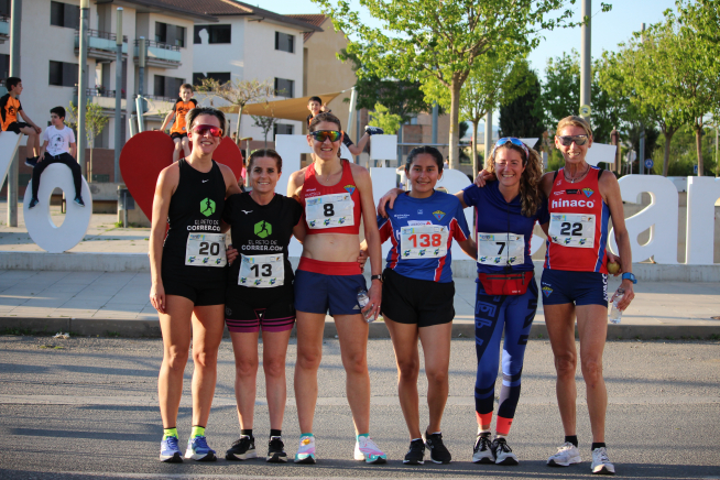 Ganadores de la prueba.