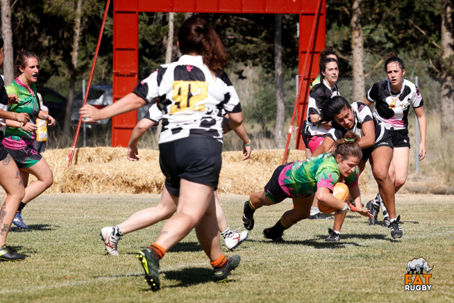 La participación de equipos femeninos también resultó notable en Monzón.
