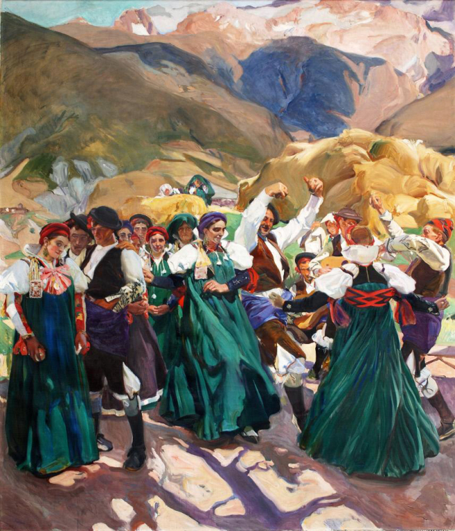 Cuadro pintado por Joaquín Sorolla en 1914.