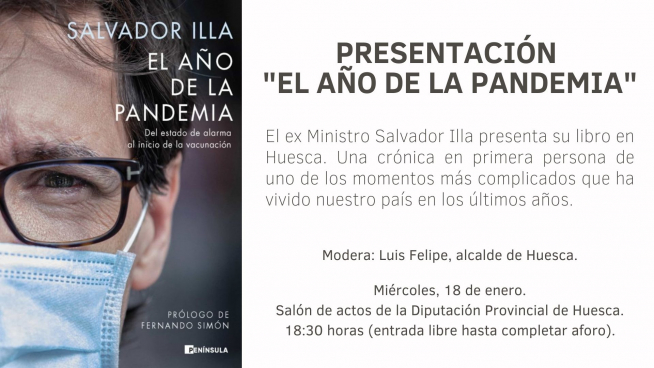 Cartel de la presentación.