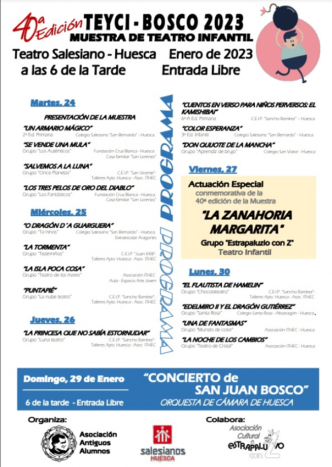 Cartel de esta edición del Teyci-Bosco