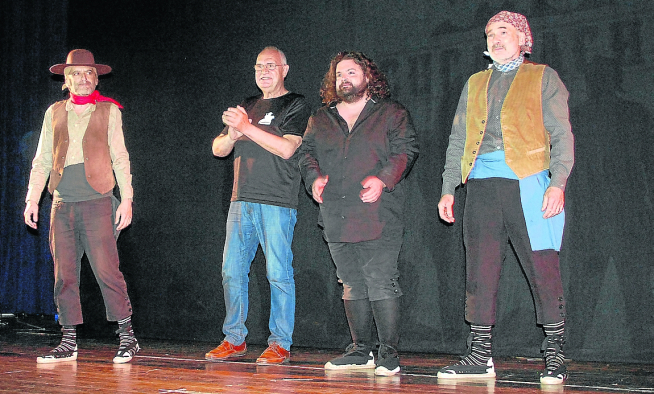 Teatro de Robres estrenó la obra ‘Cucaracha, sangre, amor y muerte en Los Monegros’  en junio del año 2021.