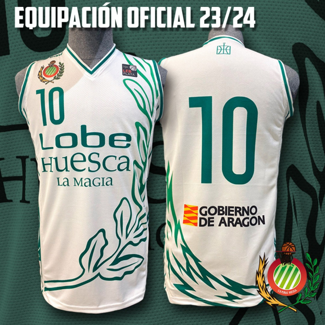 Nueva camiseta del Lobe Huesca, con motivos laurentinos.