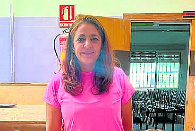 Milagros García-Calvo, directora del colegio de Paúles de Sarsa.