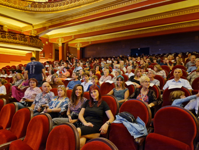 El público respaldó la primera jornada de la XXIII Muestra de Cine Realizado por Mujeres.