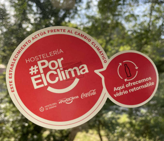 La campaña Hostelería #PorElClima está presente en Huesca.