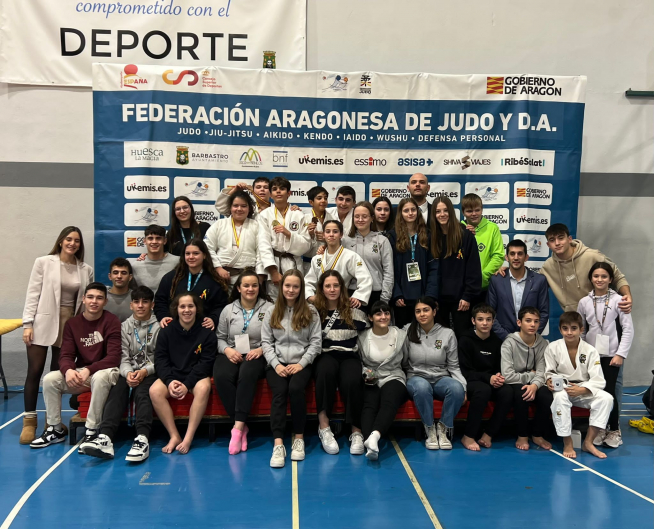 Infantiles Elite de los clubes Binéfar, Huesca y Tamarite.