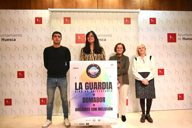 Luis Costa, Lorena Orduna, Teruca Moreno y Nieves Doz
