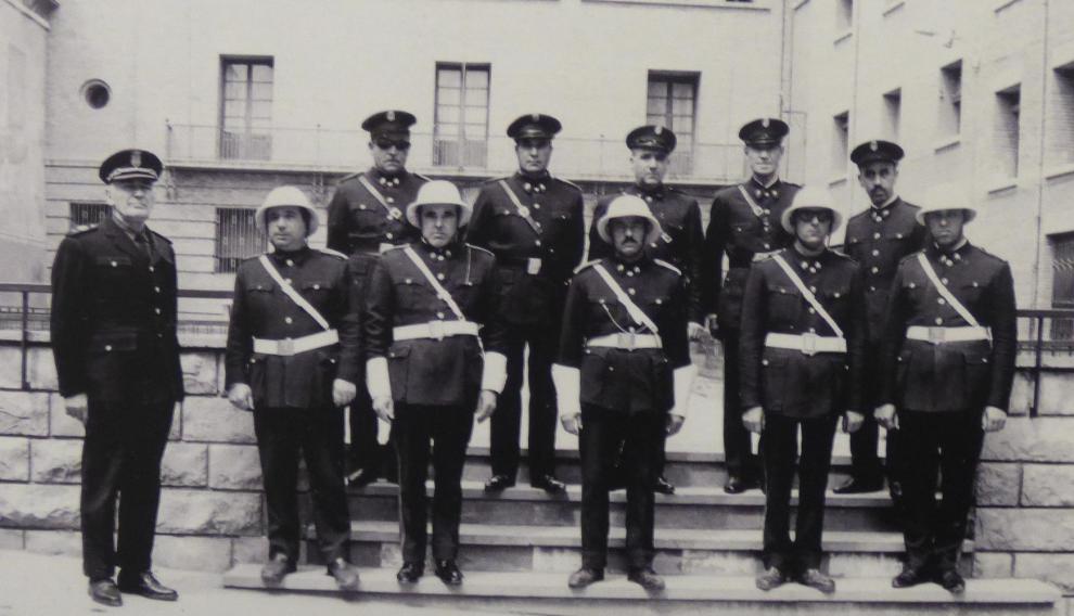 Imagen de archivo de la plantilla varias décadas atrás.